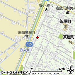 岡山県倉敷市茶屋町113周辺の地図
