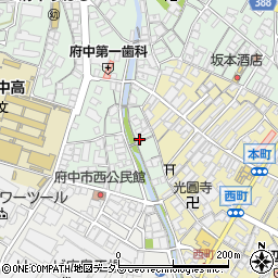 広島県府中市出口町1093周辺の地図