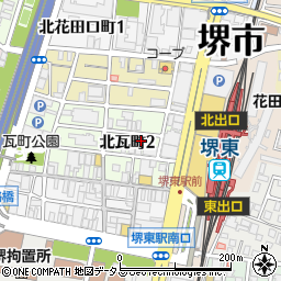 アーバン堺東周辺の地図