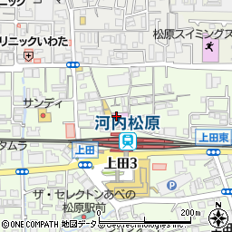 のりを松原店周辺の地図