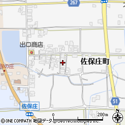 奈良県天理市佐保庄町218周辺の地図