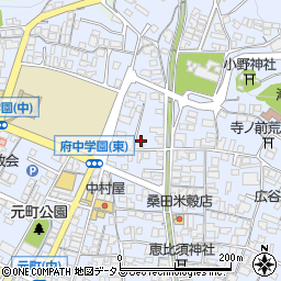 広島県府中市元町366周辺の地図