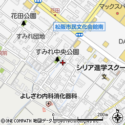 三重県松阪市川井町611-4周辺の地図