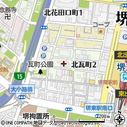 堺東シティタワー周辺の地図