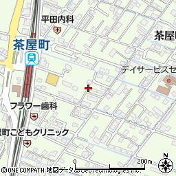岡山県倉敷市茶屋町457-3周辺の地図