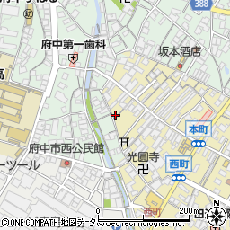 広島県府中市府中町788周辺の地図