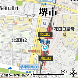 ナチュラル・ガーデン　高島屋堺店周辺の地図