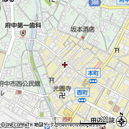 下江牧場直売所周辺の地図