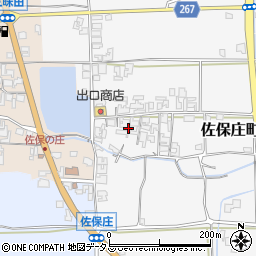 奈良県天理市佐保庄町228周辺の地図
