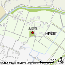 太福寺周辺の地図