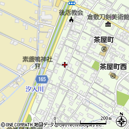 岡山県倉敷市茶屋町112周辺の地図