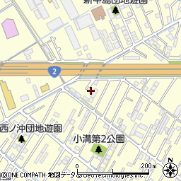 岡山県倉敷市中島1649周辺の地図