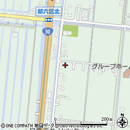岡山県岡山市南区藤田1083周辺の地図