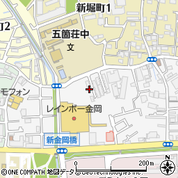 堺市北区蔵前町１丁　テラスハウス周辺の地図