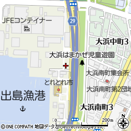大阪府堺市堺区大浜西町20周辺の地図
