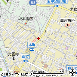 広島県府中市府中町602周辺の地図