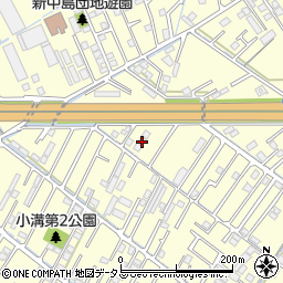 岡山県倉敷市中島1630周辺の地図