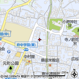 広島県府中市元町367周辺の地図