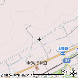 広島県福山市神辺町上御領1403周辺の地図