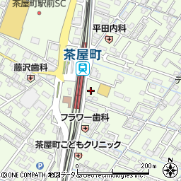 岡山県倉敷市茶屋町461-6周辺の地図