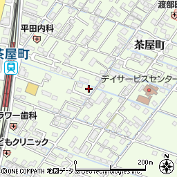 岡山県倉敷市茶屋町455-3周辺の地図