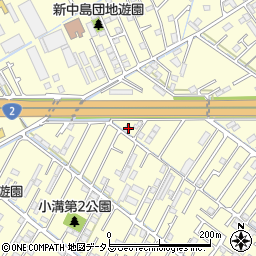 岡山県倉敷市中島1635周辺の地図
