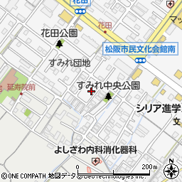 三重県松阪市川井町599-28周辺の地図