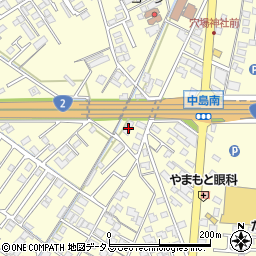 岡山県倉敷市中島878周辺の地図