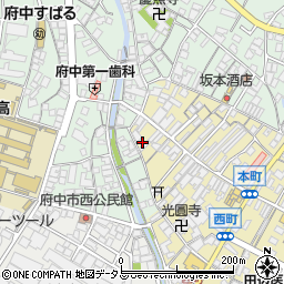 広島県府中市府中町780周辺の地図