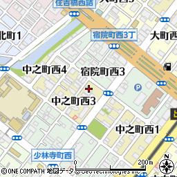 シティー堺周辺の地図