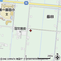 岡山県岡山市南区藤田340周辺の地図