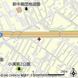 岡山県倉敷市中島1632周辺の地図