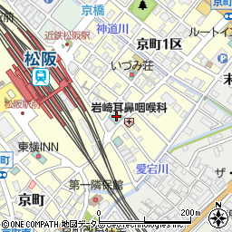 三重県松阪市京町１区27周辺の地図