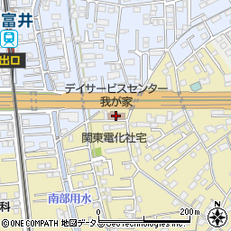 デイサービスセンター我が家周辺の地図