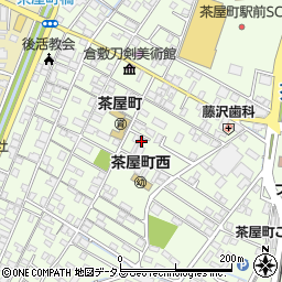 岡山県倉敷市茶屋町286周辺の地図