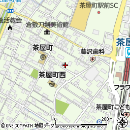 岡山県倉敷市茶屋町287-17周辺の地図