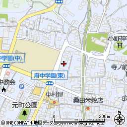 広島県府中市元町364周辺の地図