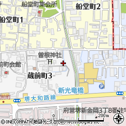菱川製作所周辺の地図