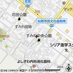 三重県松阪市川井町599-38周辺の地図