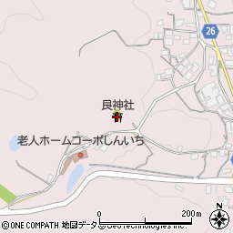 艮神社周辺の地図