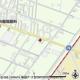 岡山県倉敷市茶屋町1109周辺の地図
