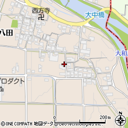 奈良県磯城郡田原本町八田170-6周辺の地図