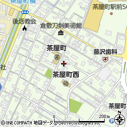 岡山県倉敷市茶屋町285周辺の地図