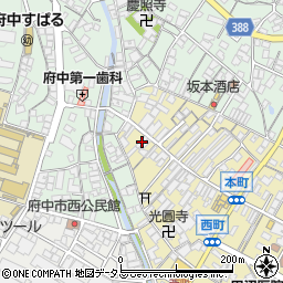 広島県府中市府中町779周辺の地図