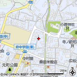 広島県府中市元町362周辺の地図