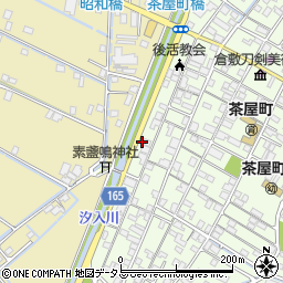 岡山県倉敷市茶屋町17周辺の地図