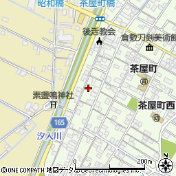 岡山県倉敷市茶屋町111周辺の地図