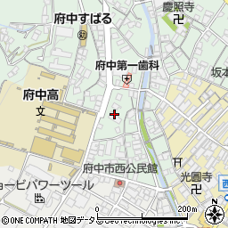 有限会社みどり介護府中周辺の地図