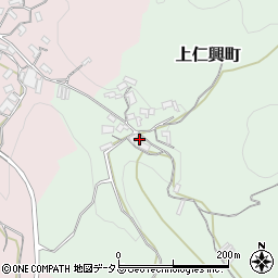 奈良県天理市上仁興町213周辺の地図