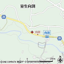 奈良県宇陀市室生向渕3536周辺の地図